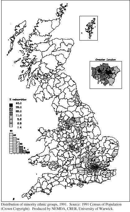 All minority ethnic groups